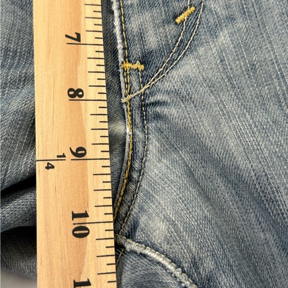 Vintage Men's Levi's Original 511 Skinny Jeans Medium Wash Size 34x32 Light blue - Picture 10 of 13